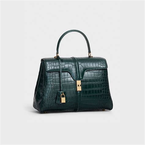 celine crocodile box bag|celine purse bag.